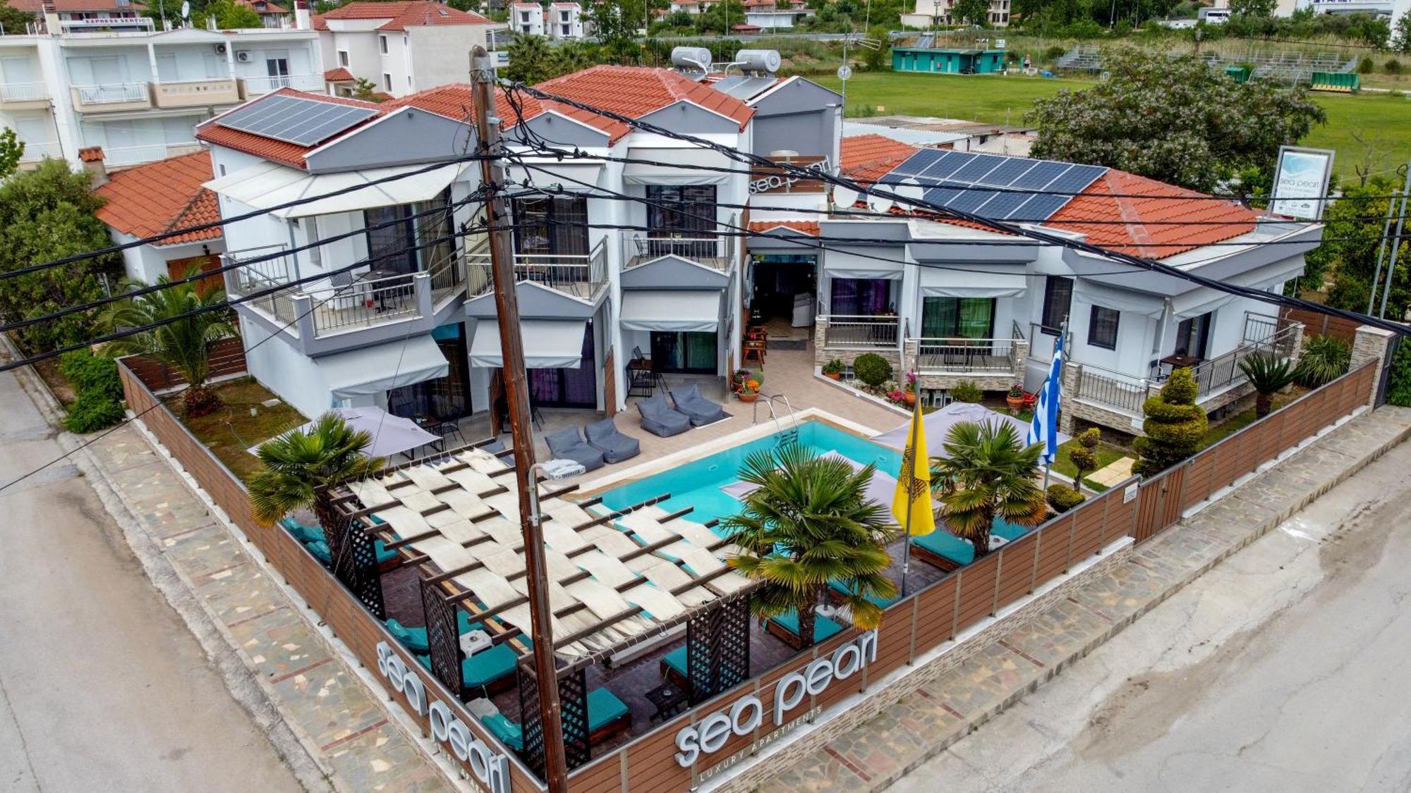 Sea Pearl Luxury Apartments Vrasná Eksteriør billede